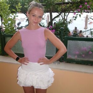 Zara bubble skirt